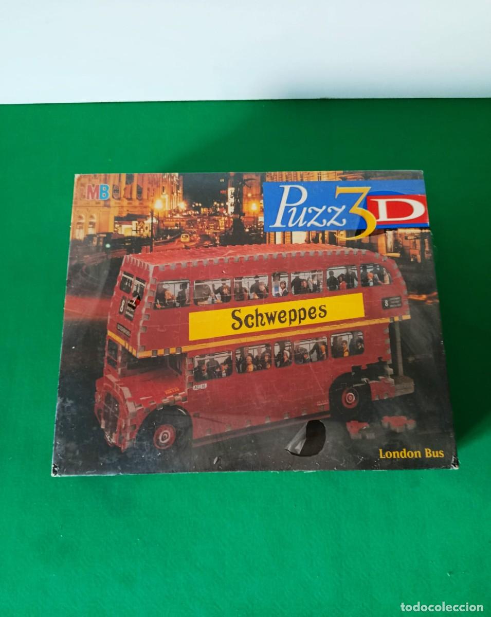 Juegos construcci&oacute;n - Tente: Puzz 3d London Bus Schweppes - Foto 1