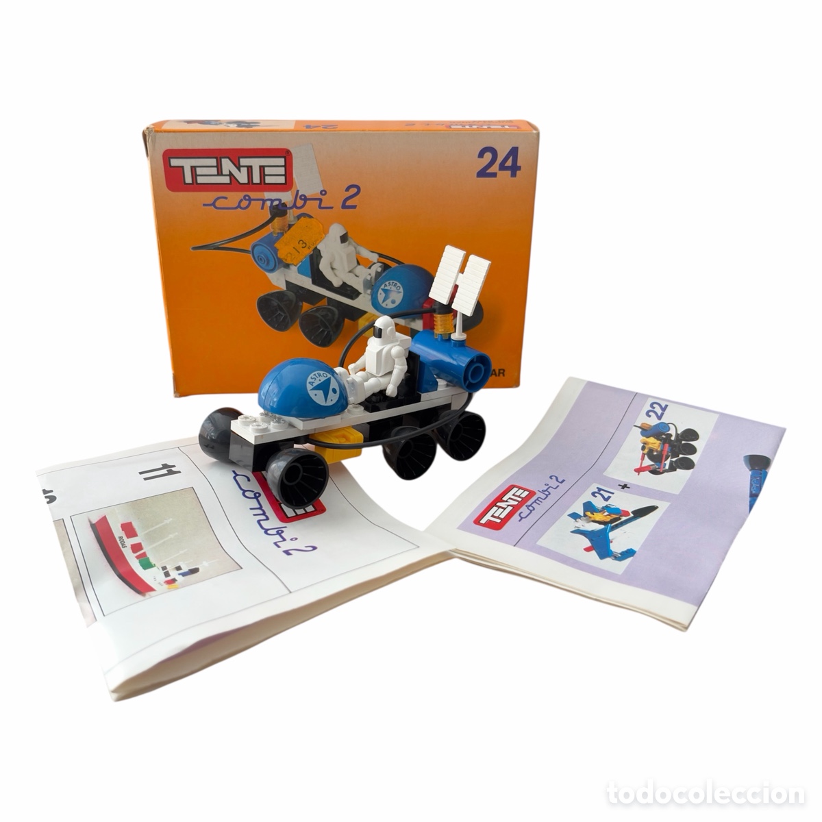 Juegos construcci&oacute;n - Tente: Tente Combi 2 24 ref. 0324 Buggy Lunar con caja e instrucciones