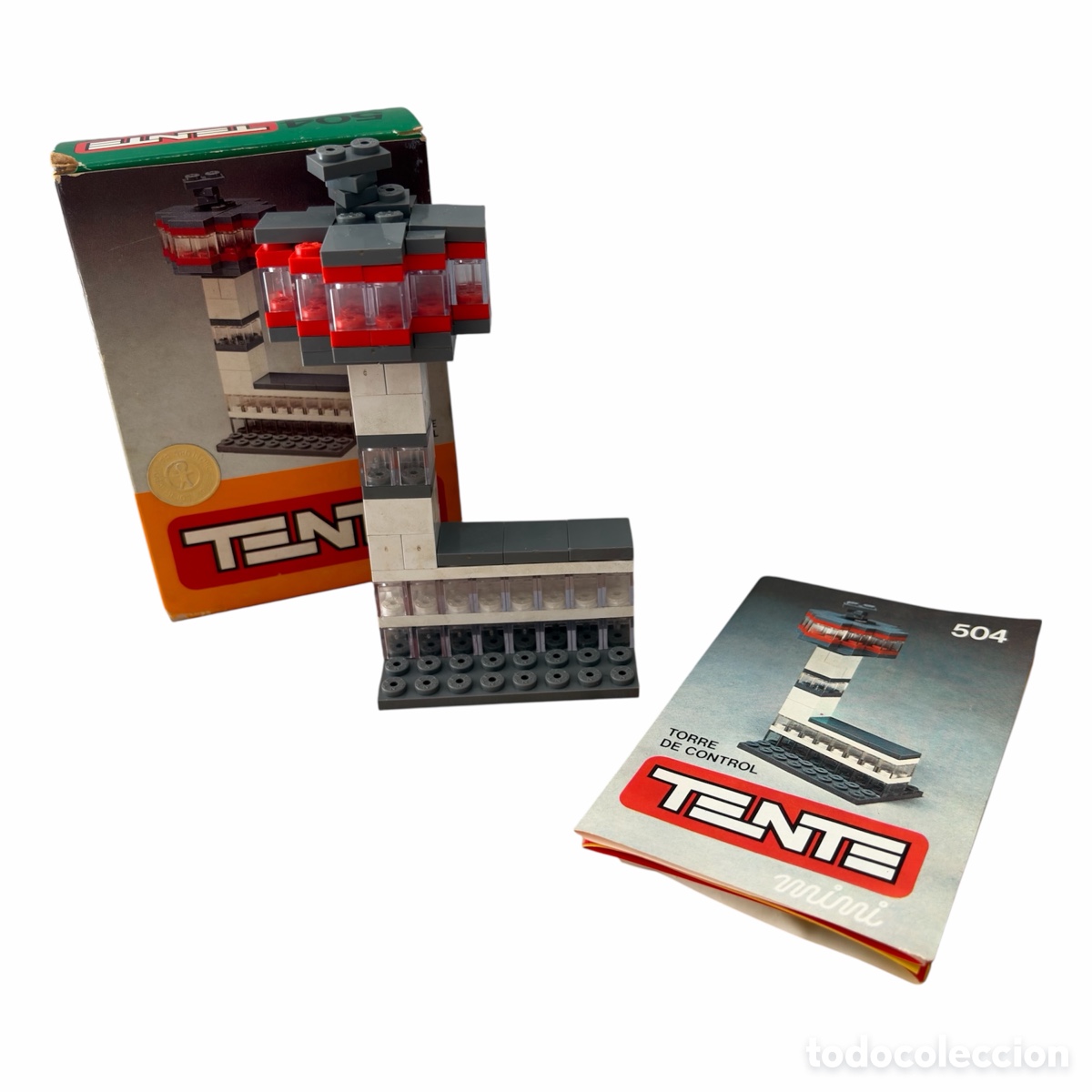 Construction games - Tente: Tente mini torre de Control 504 con caja e instrucciones