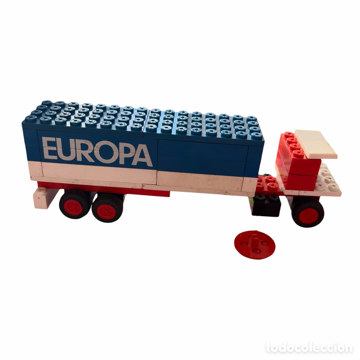 Construction games - Tente: Tente ref. 2773 Trailer Transporte Internacional ruta camion europa