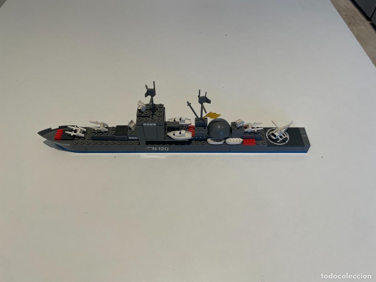 Juegos construcci&oacute;n - Tente: Crucero nuclear Cyclone - CN120 de Tente (serie Los tigres del mar)