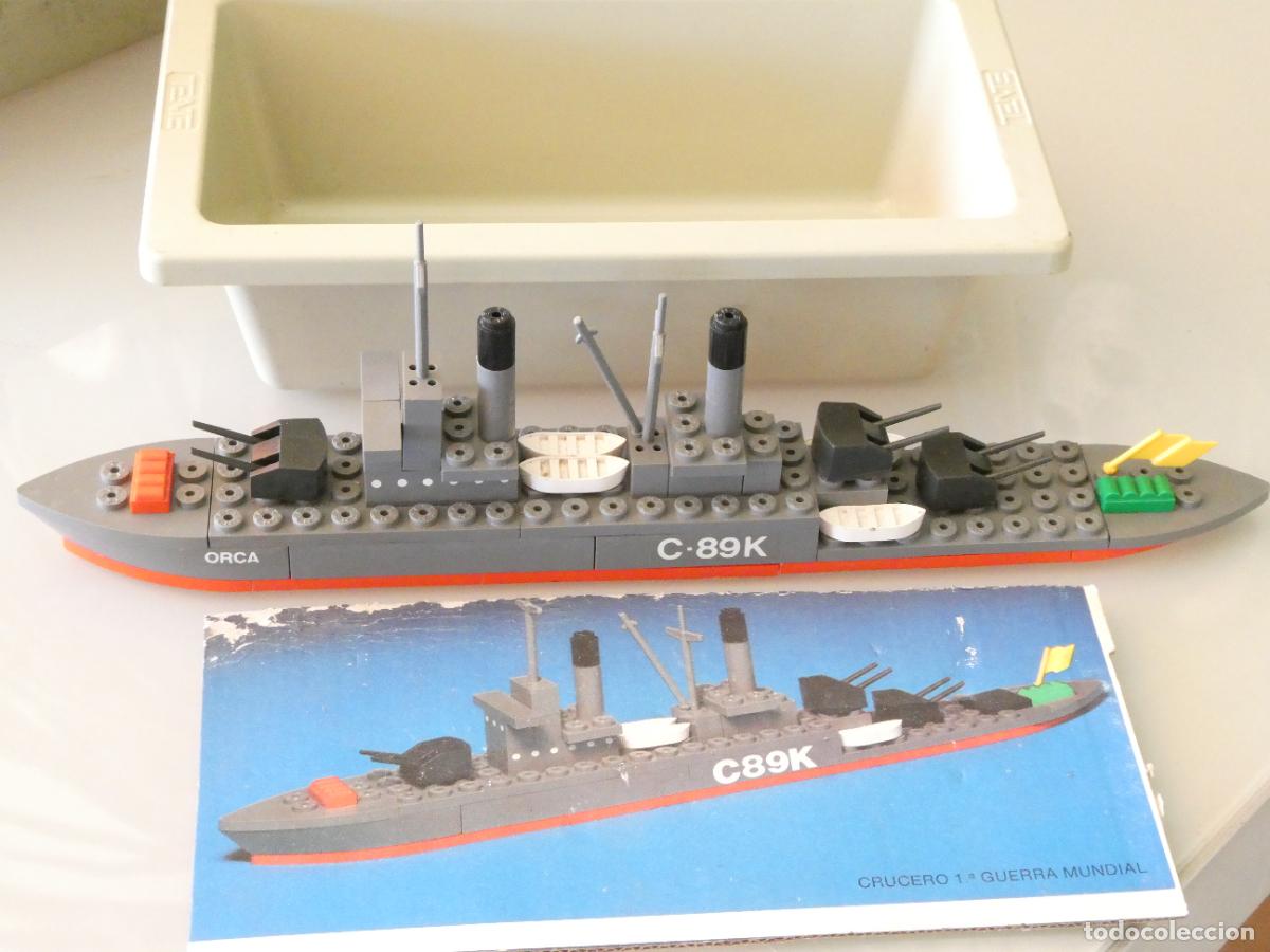 Juegos construcci&oacute;n - Tente: JUEGO JUGUETE TENTE EXIN. BARCO MAR OCEANIS. CRUCERO PRIMERA GUERRA MUNDIAL ORCA.