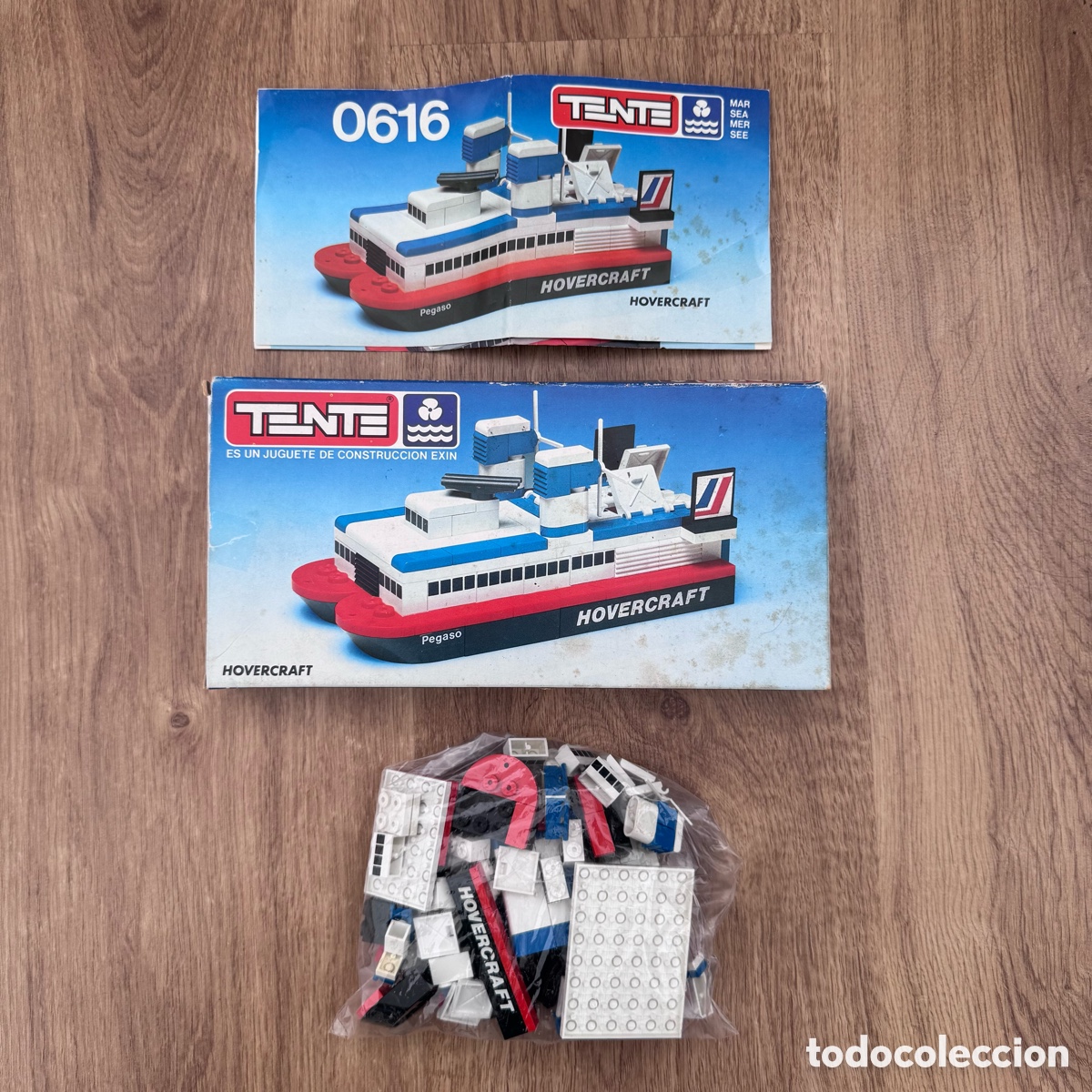 Juegos construcci&oacute;n - Tente: Juguete construcci&oacute;n Tente barco Hovercraft Pegaso 0616