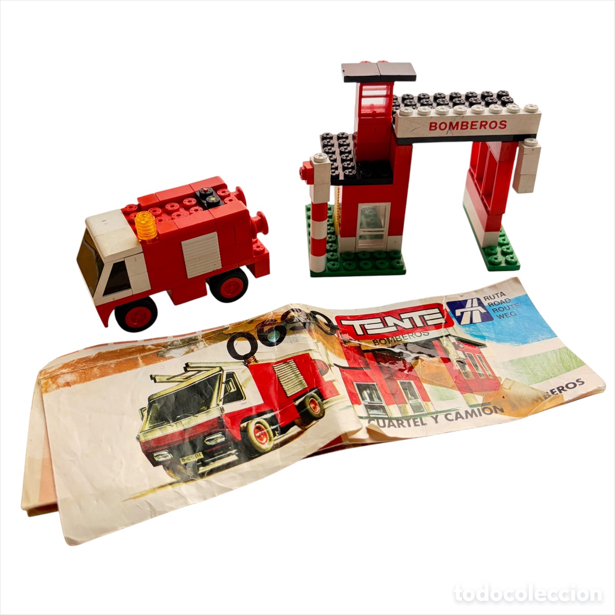 Juegos construcci&oacute;n - Tente: TENTE RUTA - CUARTEL Y CAMI&Oacute;N BOMBEROS - REF 0690 - 690 - EXIN