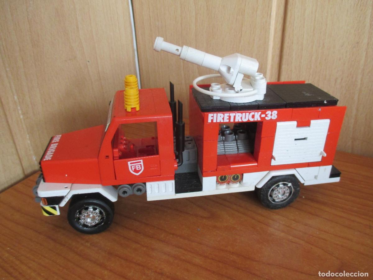 Juegos construcci&oacute;n - Tente: TENTE: 1 CAMION DE BOMBEROS