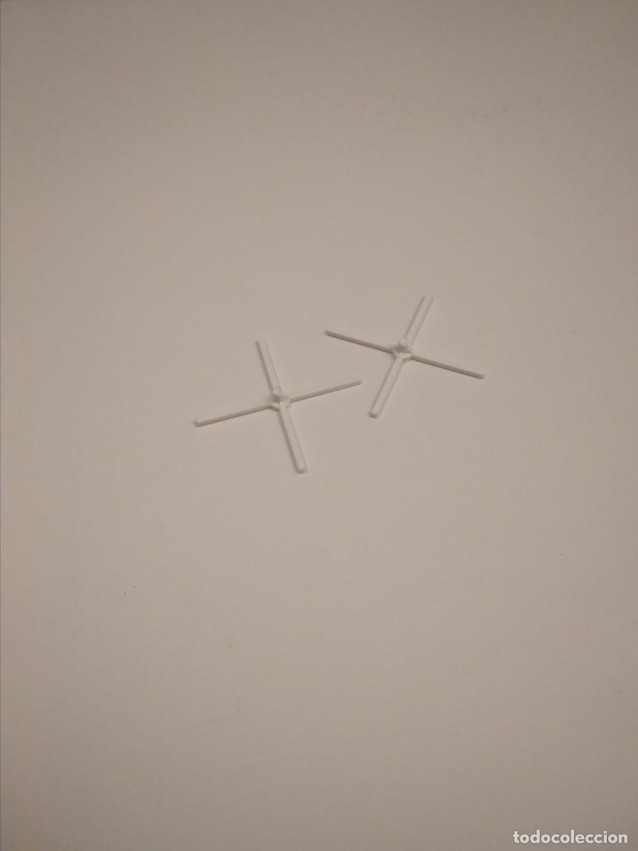 Juegos construcci&oacute;n - Tente: Tente aspas helices helicoptero blancas 2 piezas