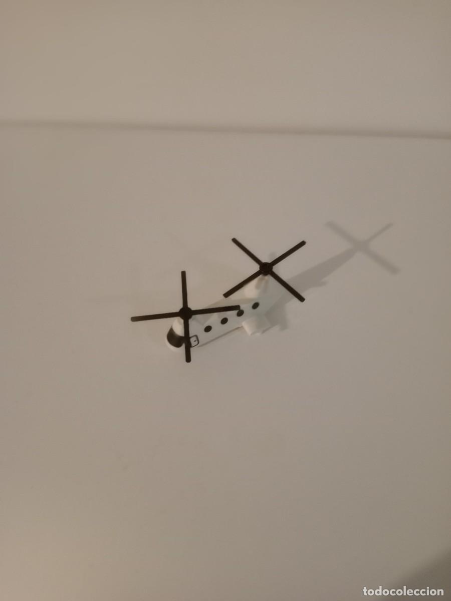 Juegos construcci&oacute;n - Tente: Tente helicoptero doble rotor h&eacute;lices negras
