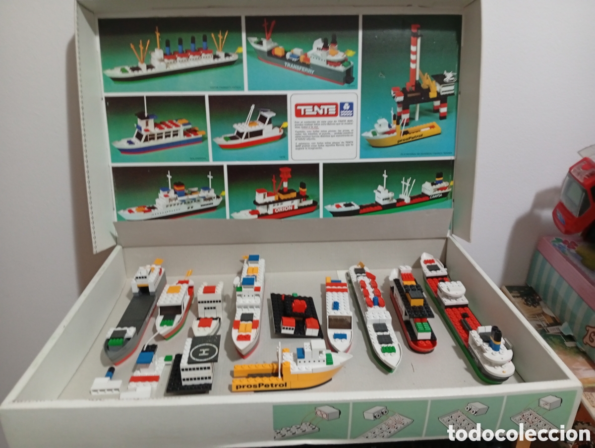 Juegos construcci&oacute;n - Tente: BARCOS TENTE CON CAJA BUEN ESTADO