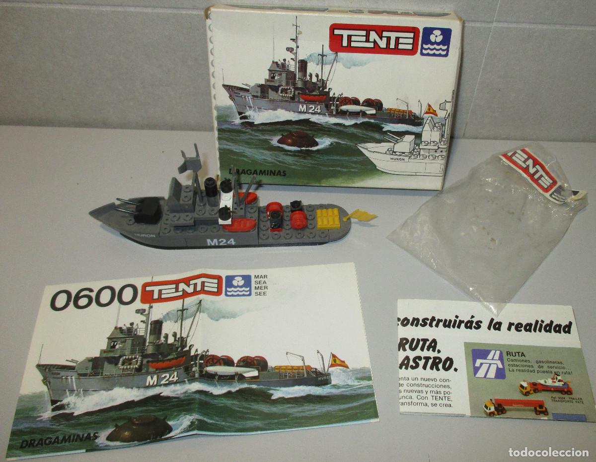 Juegos construcci&oacute;n - Tente: barco, buque, TENTE, EXIN, MAR, OCEANIS, ref 0600 DRAGAMINAS