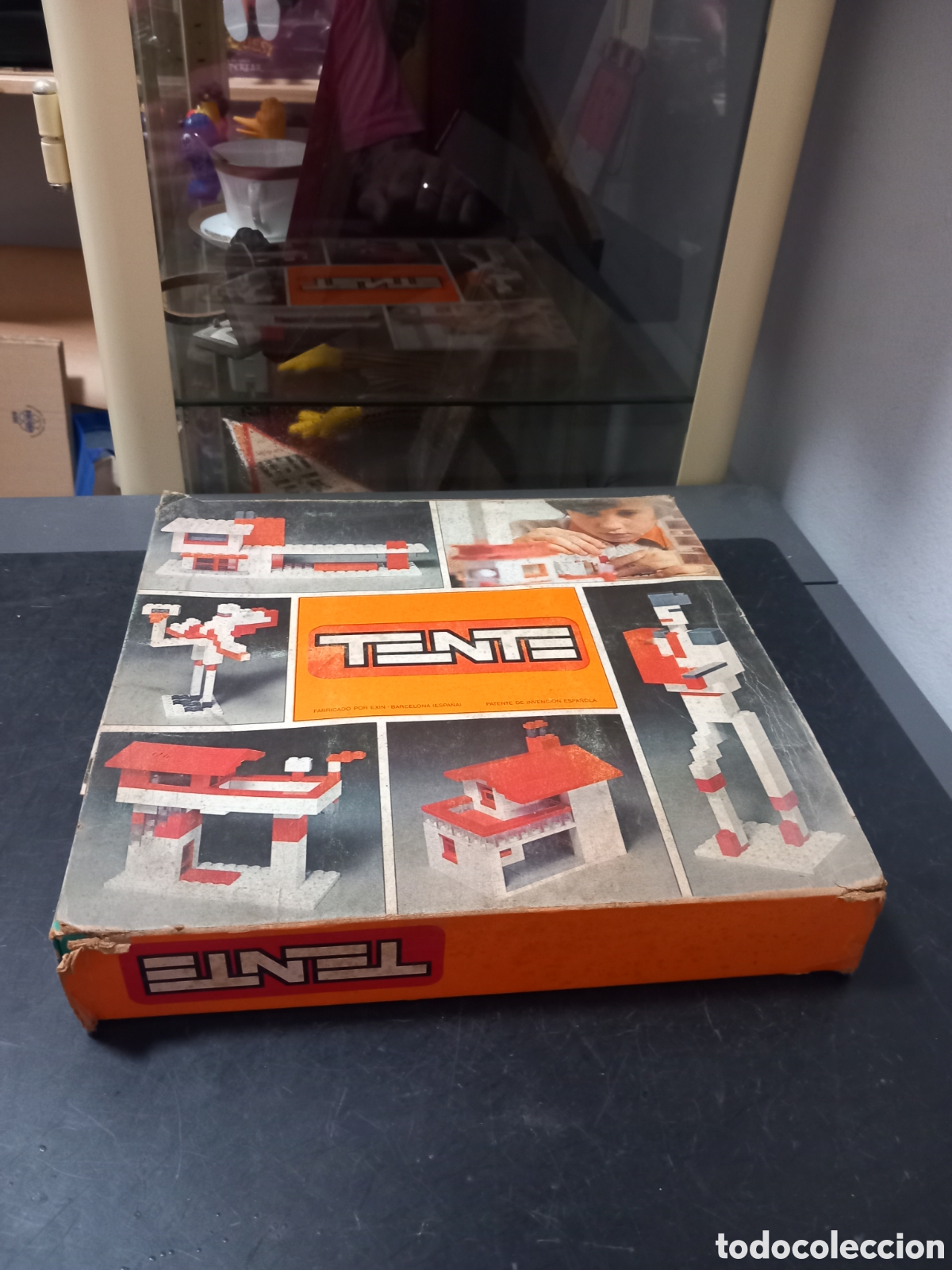 Juegos construcci&oacute;n - Tente: ANTIGUA CAJA TENTE 410 A&Ntilde;OS 70 ORIGINAL