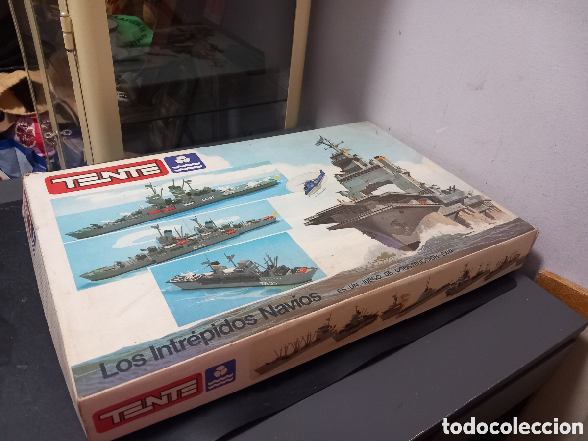 Juegos construcci&oacute;n - Tente: ANTIGUO TENTE MAR M&Uacute;LTIPLE REF. 0551 LOS INTR&Eacute;PIDOS NAVIOS EN CAJA ORIGINAL GRAN ESTADO
