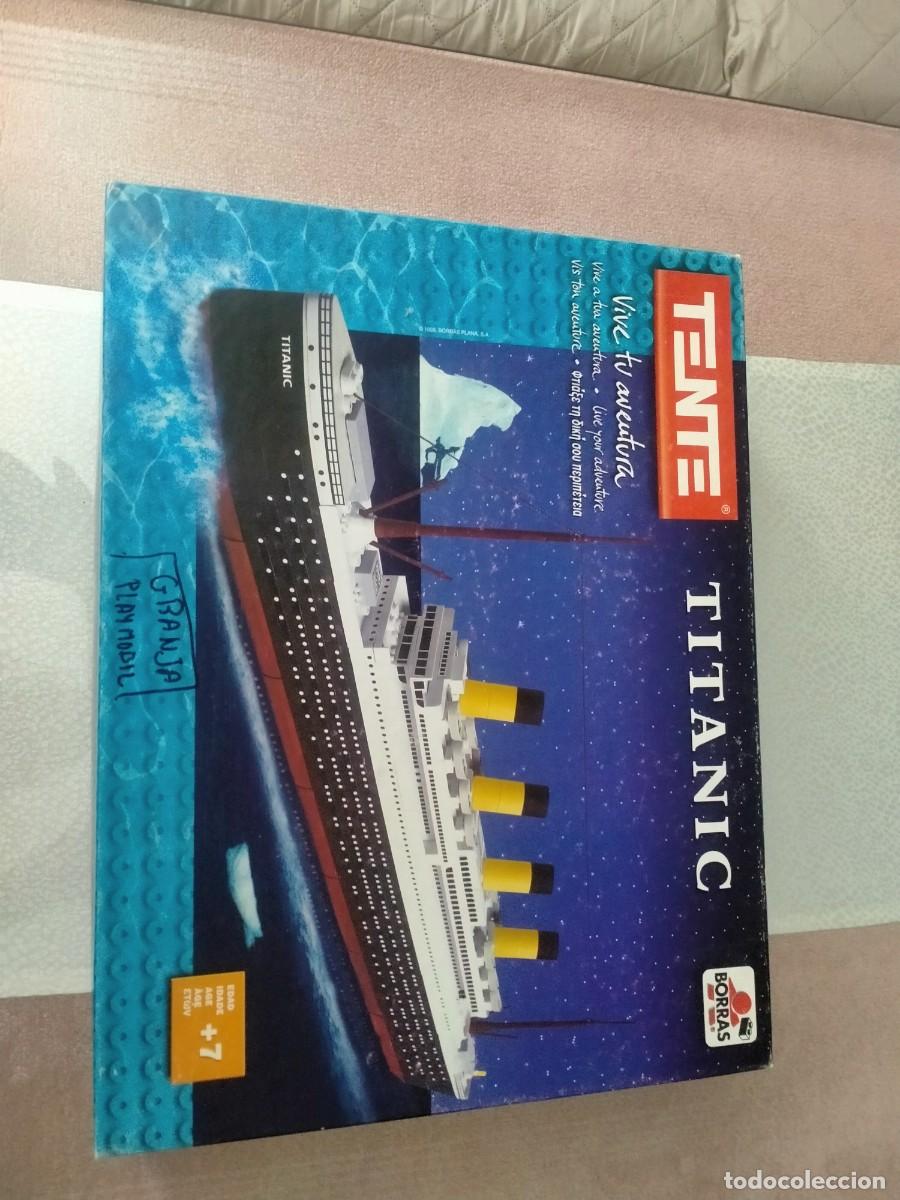 Juegos construcci&oacute;n - Tente: tente caja titanic y gran cantidad de piezas
