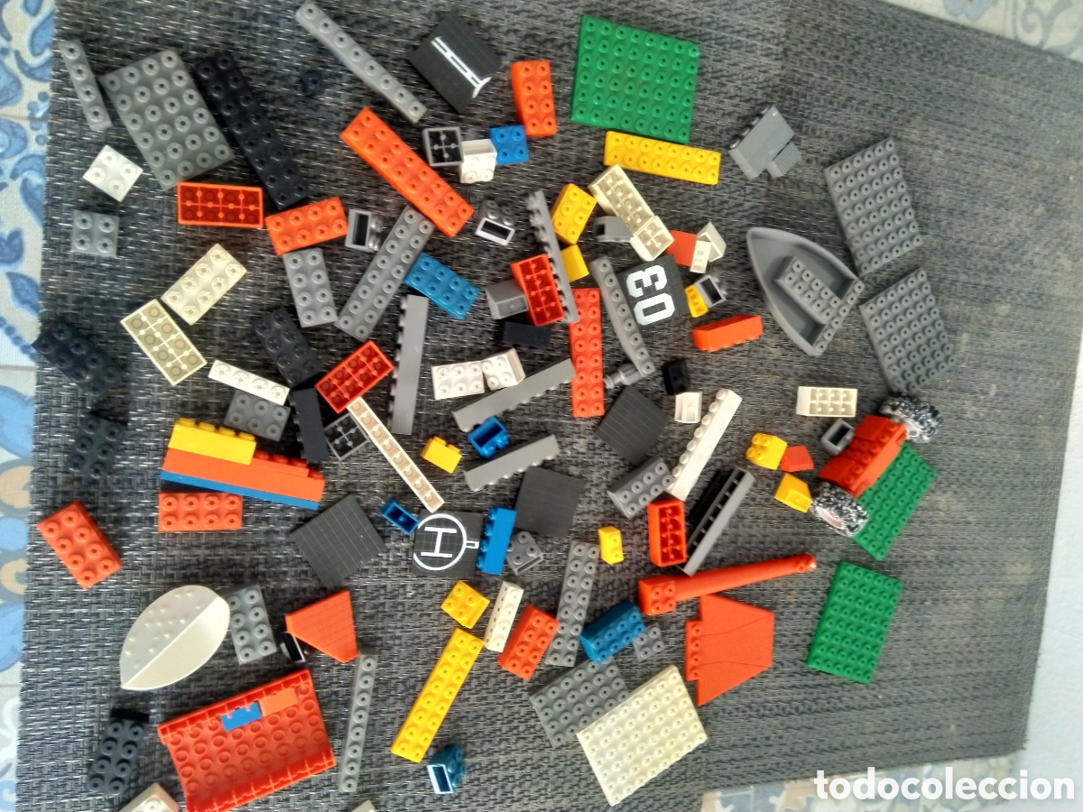 Juegos construcci&oacute;n - Tente: LOTE TENTE PIEZAS PLACAS BLOQUES BASES VARIOS COLORES JAZANS JACENAS
