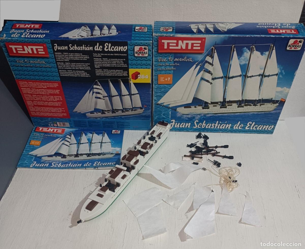 Juegos construcci&oacute;n - Tente: Barco Tente Juan Sebasti&aacute;n Elcano Con Caja (LEED)