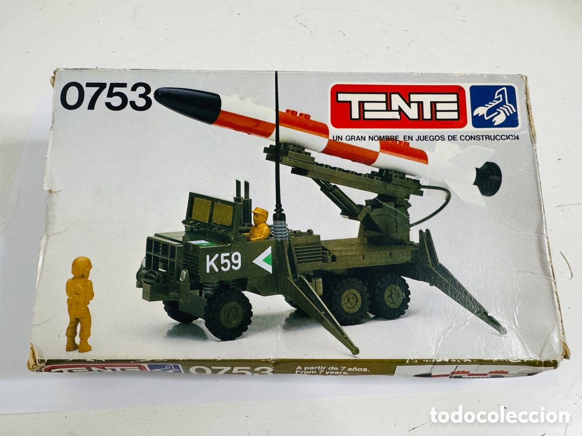 Juegos construcci&oacute;n - Tente: Cami&oacute;n Lanzamisiles tente Scorpion ref. 0753
