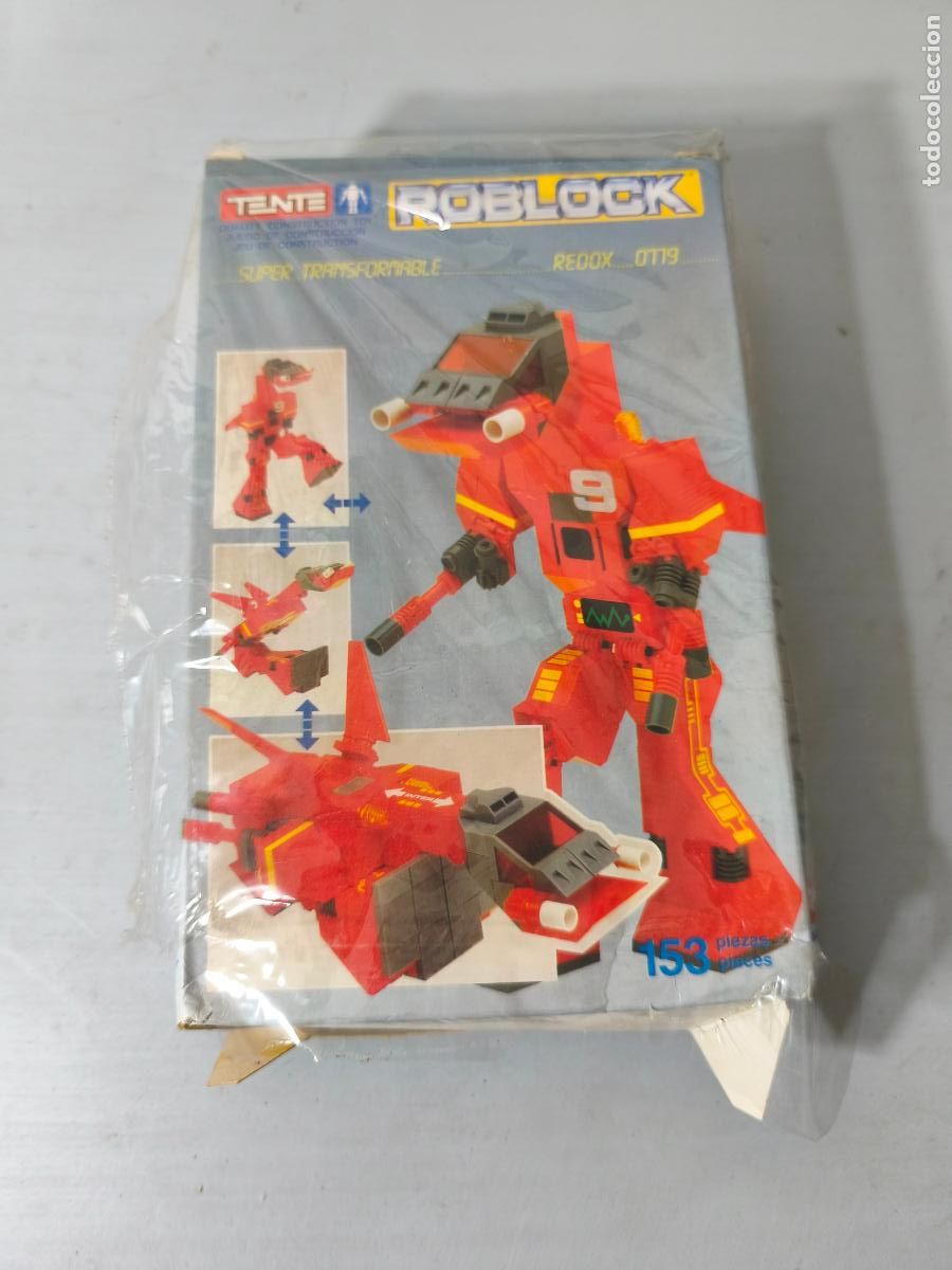 Juegos construcci&oacute;n - Tente: TENTE ROBLOCK REDOX REF 779, 153 PIEZAS, EN CAJA. CC