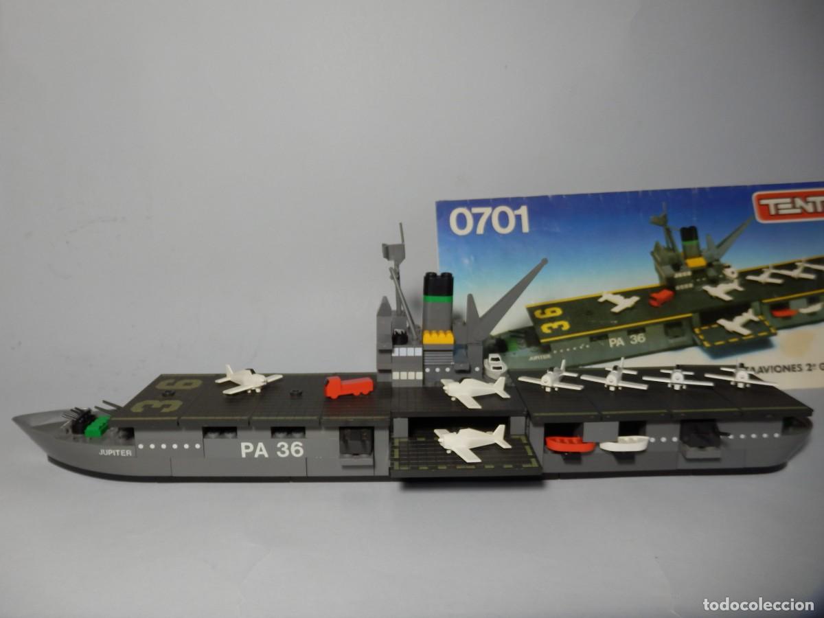 Juegos construcci&oacute;n - Tente: TENTE 0701 PORTAAVIONES 2&ordf; GUERRA MUNDIAL J&Uacute;PITER CON INSTRUCCIONES