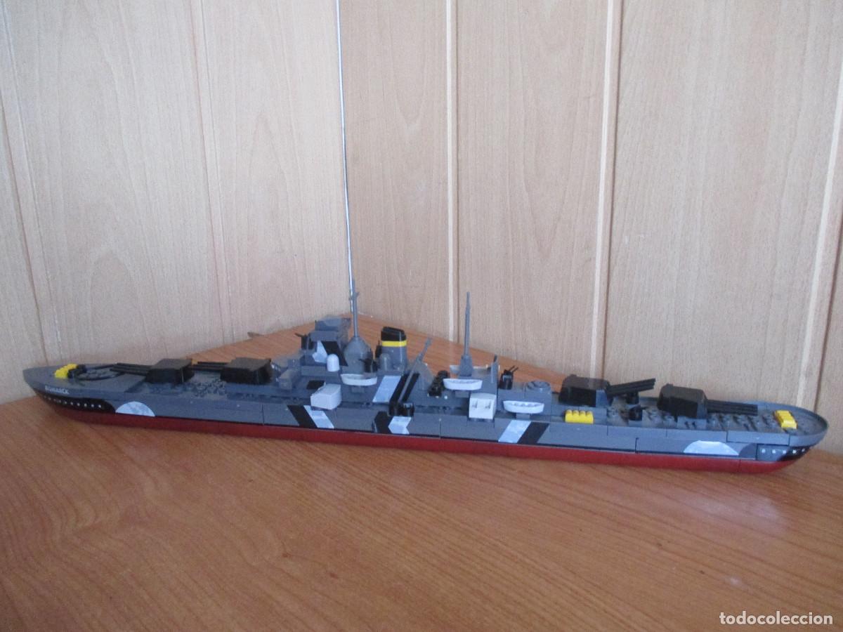 Juegos construcci&oacute;n - Tente: TENTE: REF. 70115. ACORAZADO BISMARCK , COMPLETO DE PIEZAS