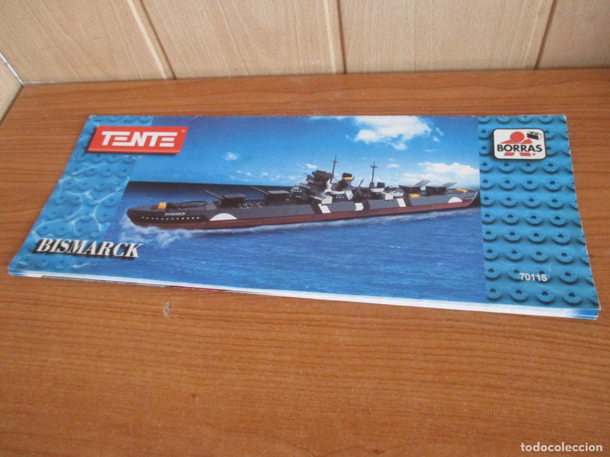 Juegos construcci&oacute;n - Tente: TENTE: REF. 70115. INSTRUCCIONES ORIGINALES DEL ACORAZADO BISMARCK