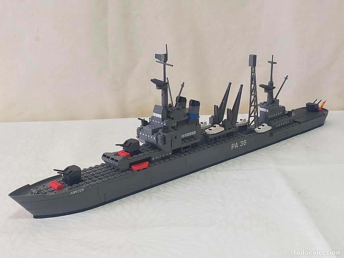 Juegos construcci&oacute;n - Tente: TENTE - Acorazado tipo Tornado (Gran tama&ntilde;o 54 CM) - EXIN / BORRAS