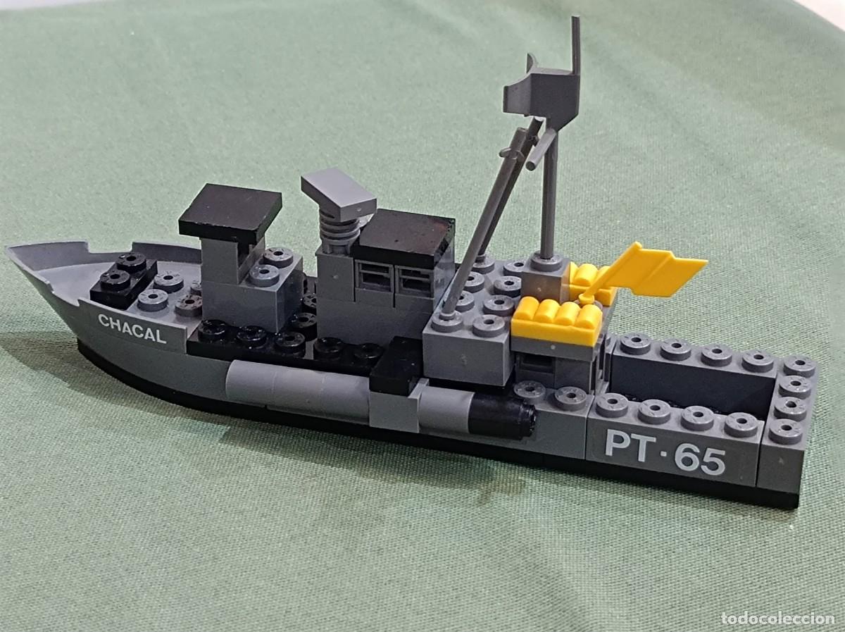 Juegos construcci&oacute;n - Tente: TENTE EXIN LANCHA TORPEDERA CHACAL REF. 0551 DE INTR&Eacute;PIDOS NAV&Iacute;OS