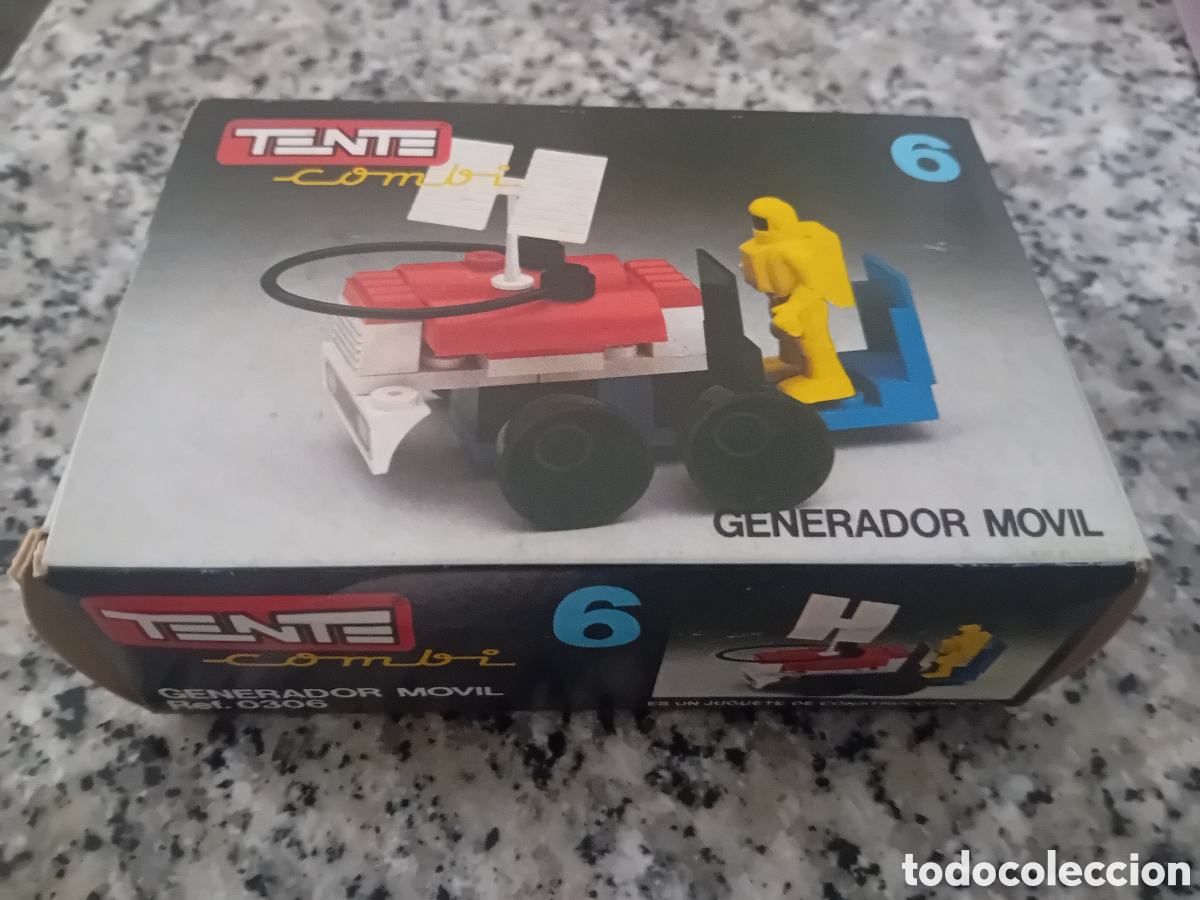 Juegos construcci&oacute;n - Tente: CAJA TENTE COMBI GENERADOR MOVIL