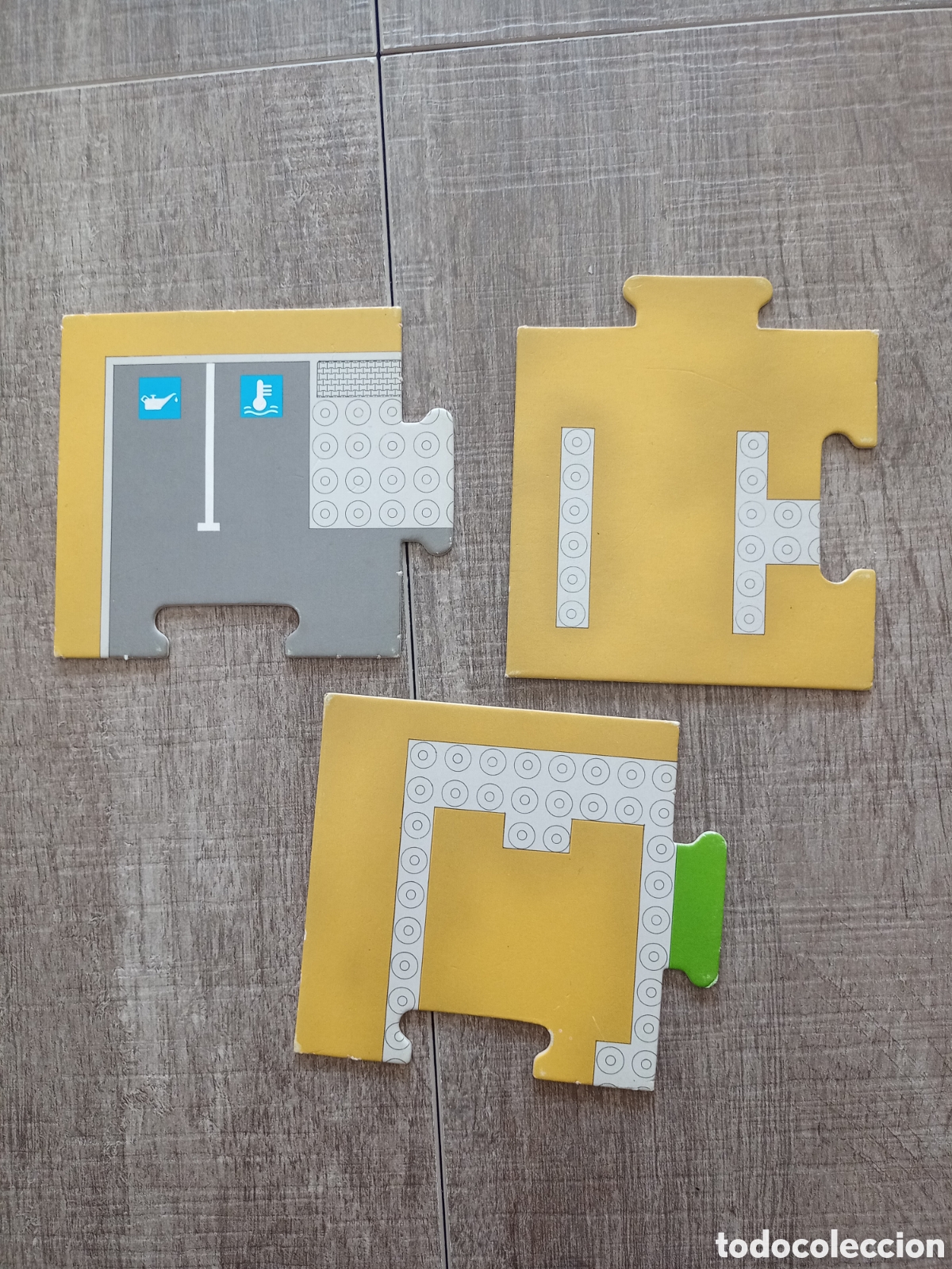 Juegos construcci&oacute;n - Tente: Bases de cart&oacute;n de tente micro original a&ntilde;os 70 80