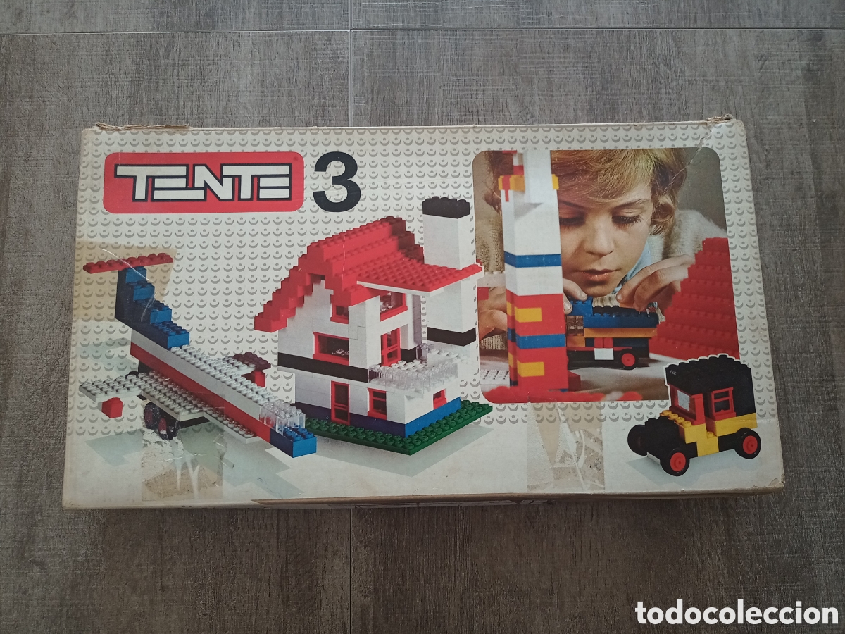 Jeux construction - Tente: Caja tente n&deg; 3 ref 0403 original a&ntilde;os 70 80