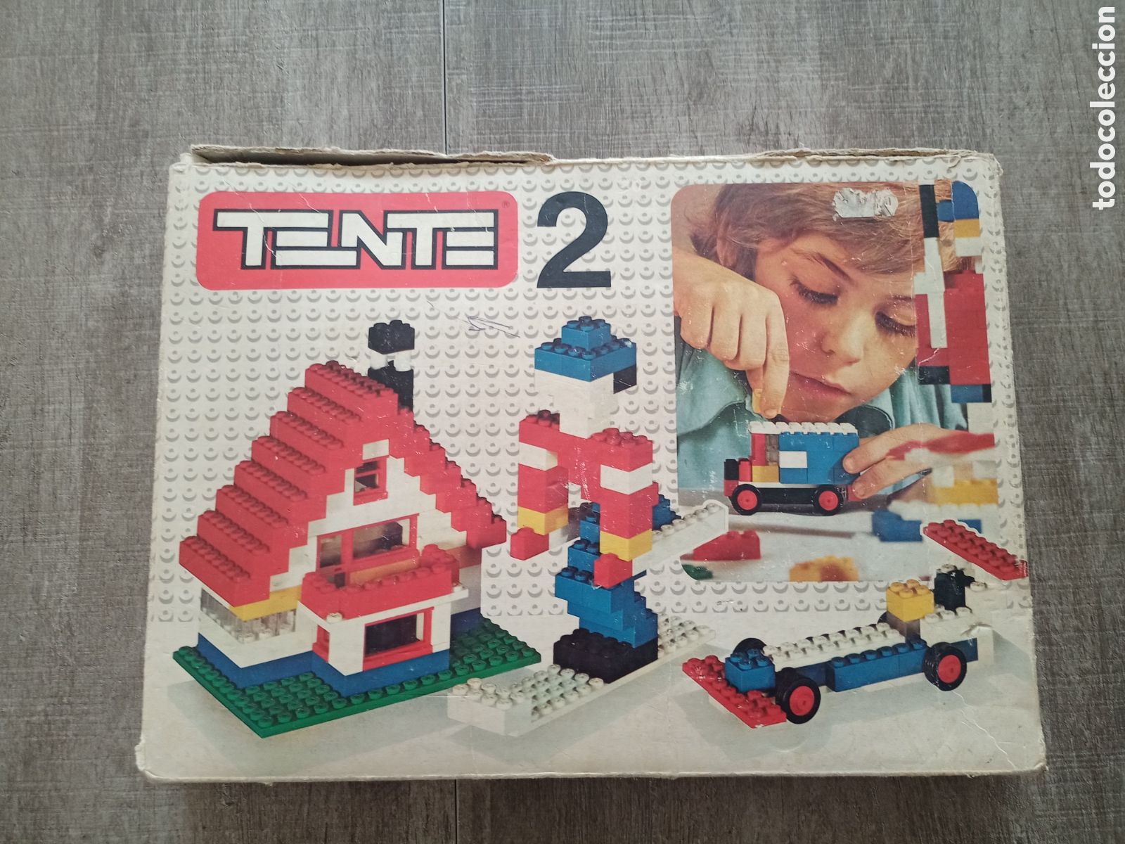 Juegos construcci&oacute;n - Tente: Caja tente n&deg; 2 ref 0402 original a&ntilde;os 70 80