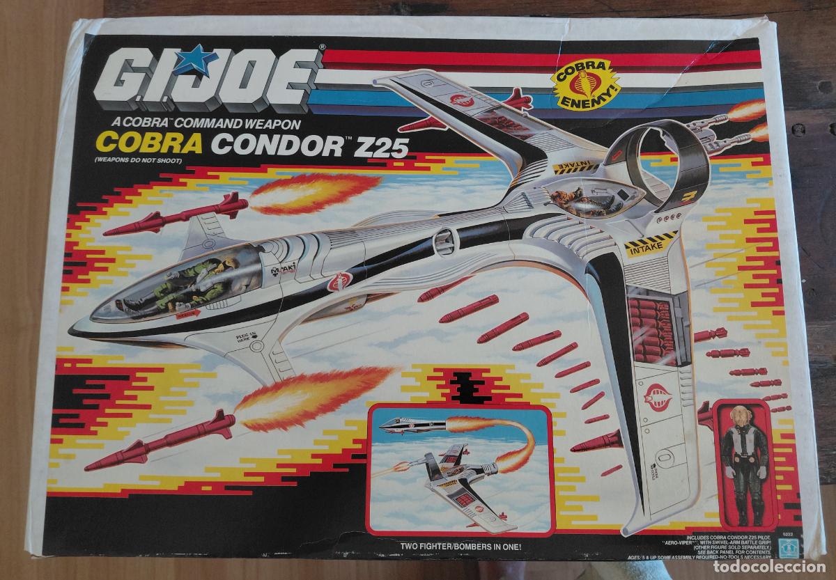 Juegos construcci&oacute;n - Tente: G.I. Joe Gijoe Cobra Condor Z25 Caja Completa