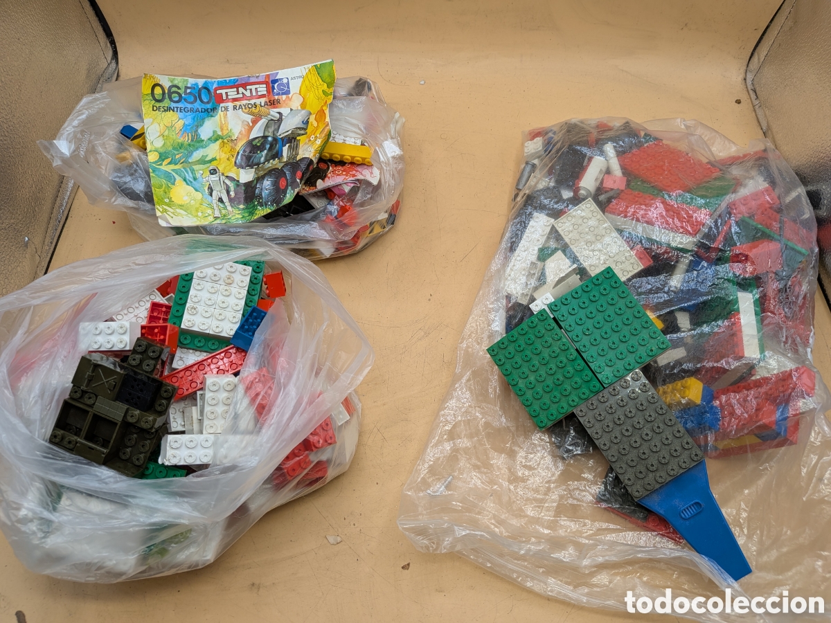 Juegos construcci&oacute;n - Tente: CASI 2 KILOS TENTE SPACE ASTRO PIEZAS