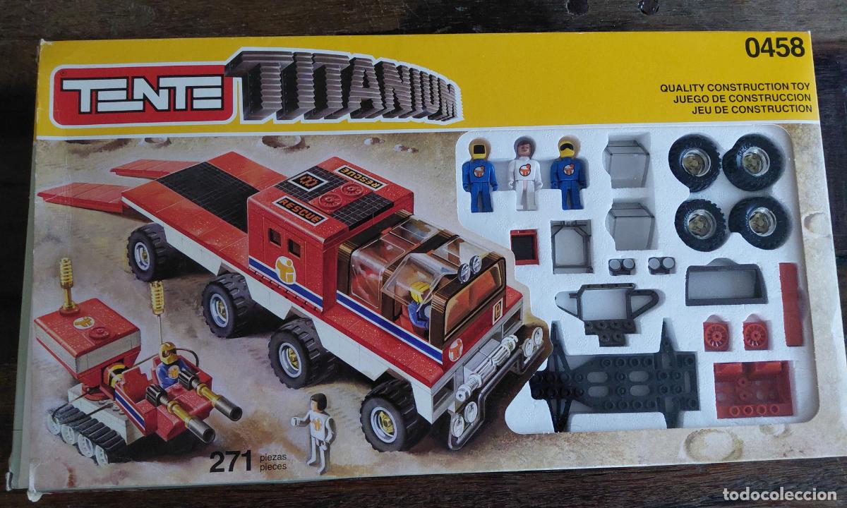 Juegos construcci&oacute;n - Tente: Tente 0458 Titanium en caja s&oacute;lo faltan los adhesivos