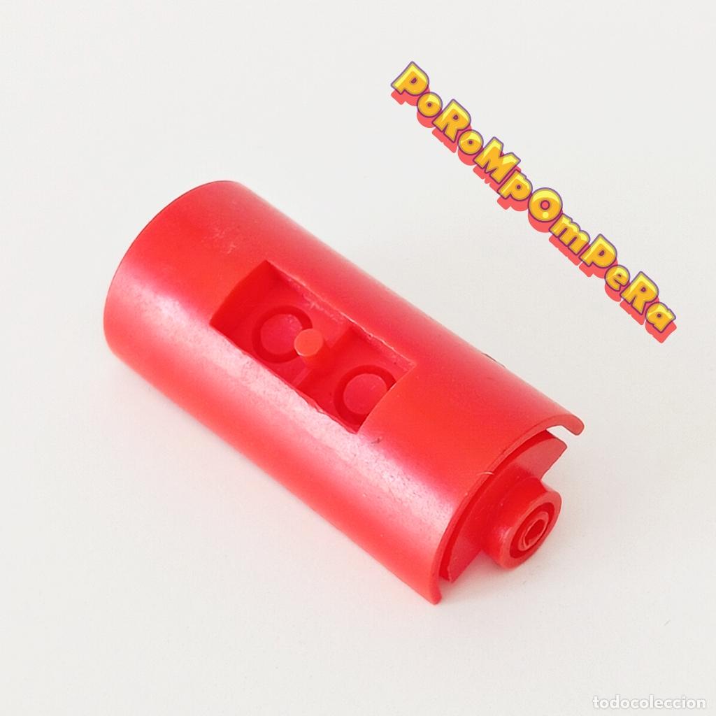 Juegos construcci&oacute;n - Tente: TENTE Cilindro rojo pieza inferior EXIN