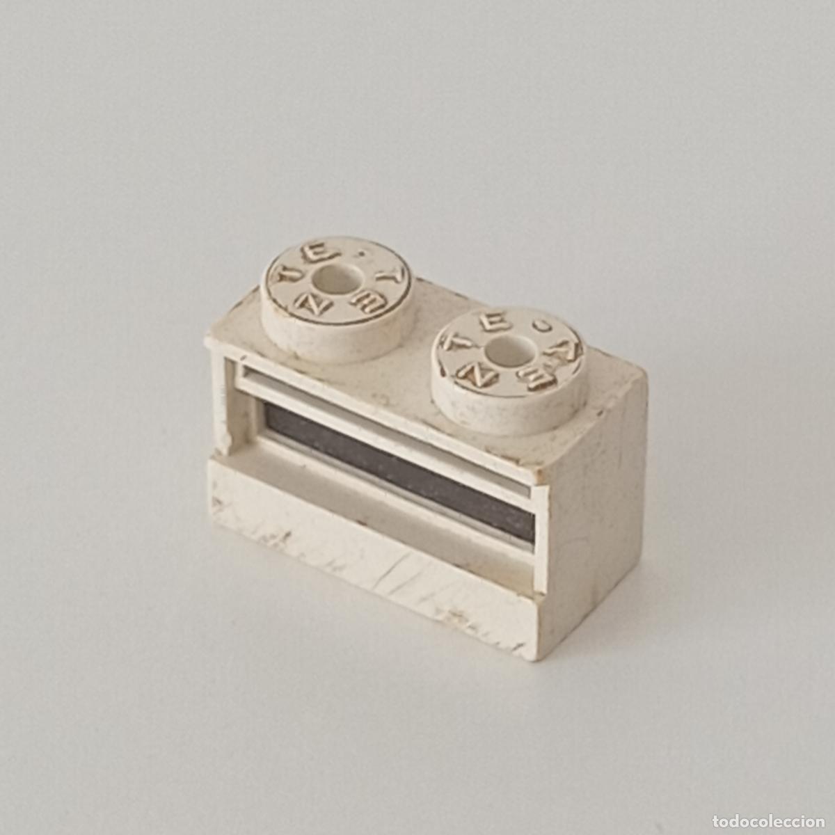 Juegos construcci&oacute;n - Tente: TENTE Ventana rectangular 1x2 blanca pieza 2x1 edificio casa EXIN - Foto 2