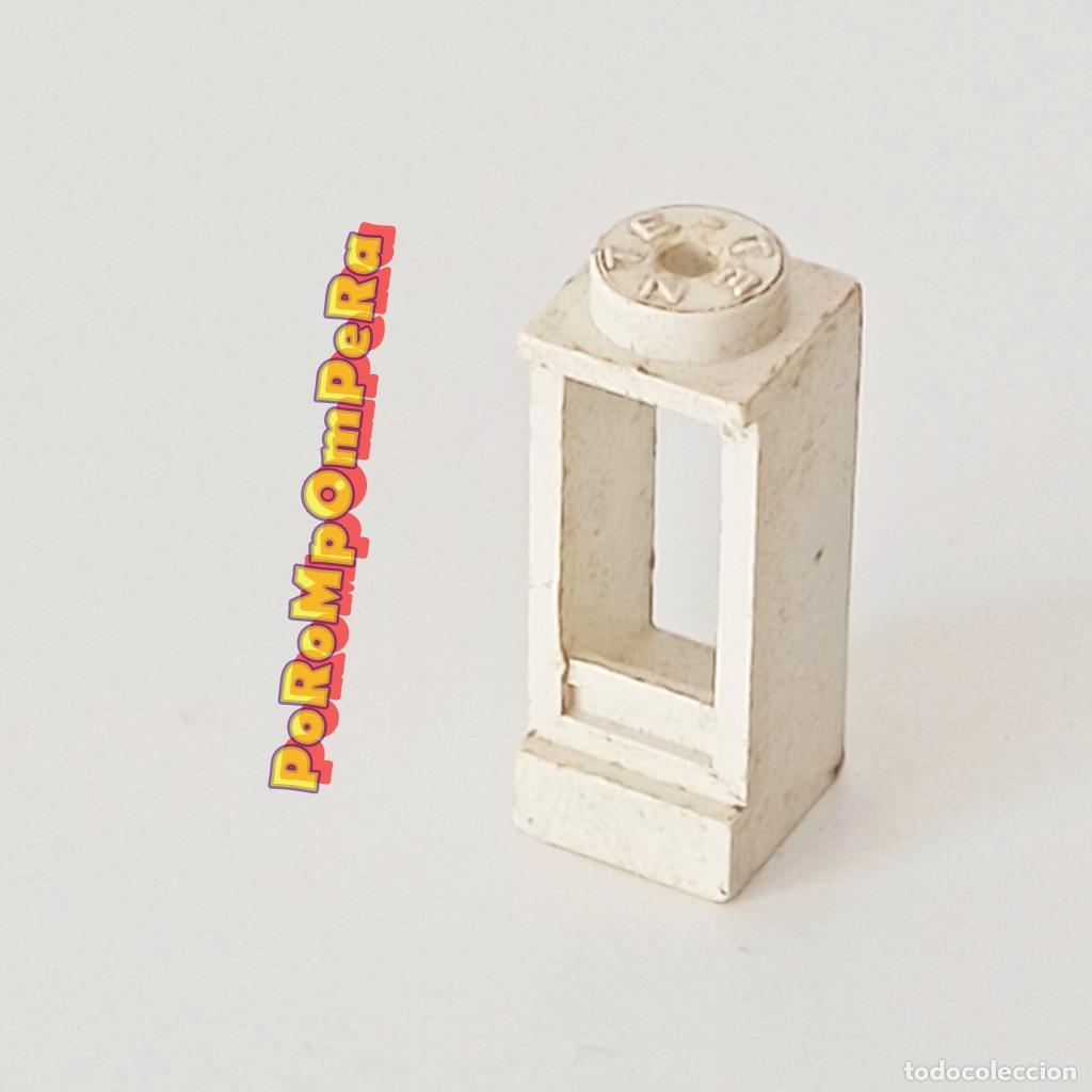 Juegos construcci&oacute;n - Tente: TENTE Ventana doble altura 1x1 blanca pieza edificio casa EXIN