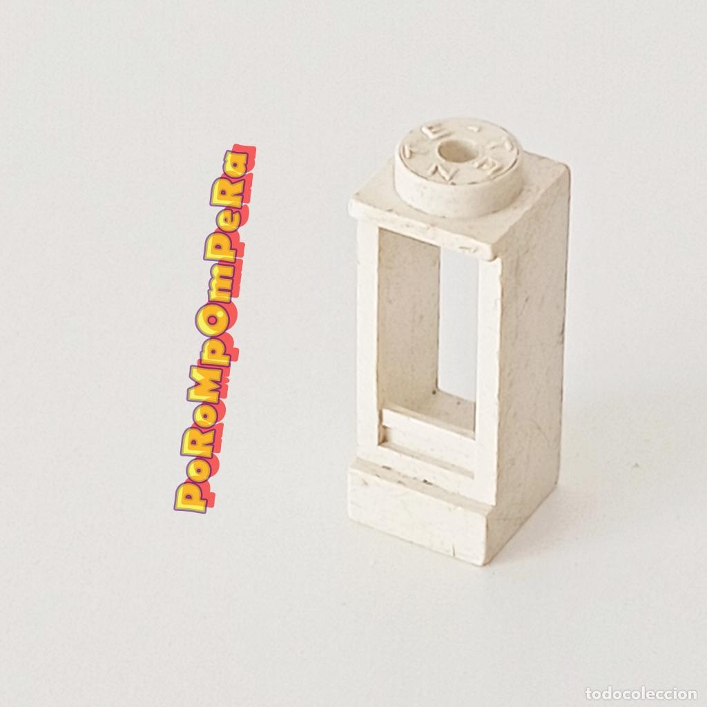 Juegos construcci&oacute;n - Tente: TENTE Ventana doble altura 1x1 blanca pieza edificio casa EXIN