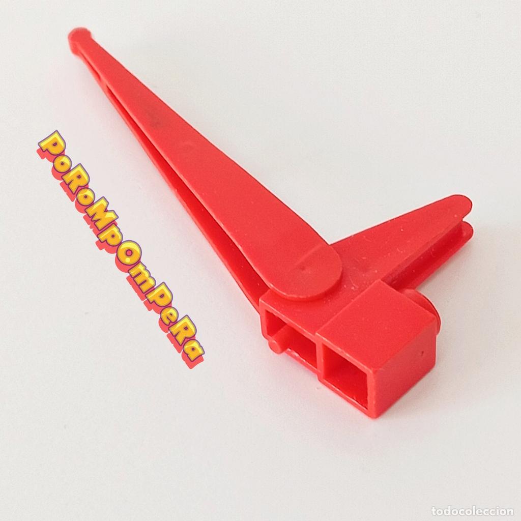 Juegos construcci&oacute;n - Tente: TENTE Gr&uacute;a articulada roja pieza EXIN