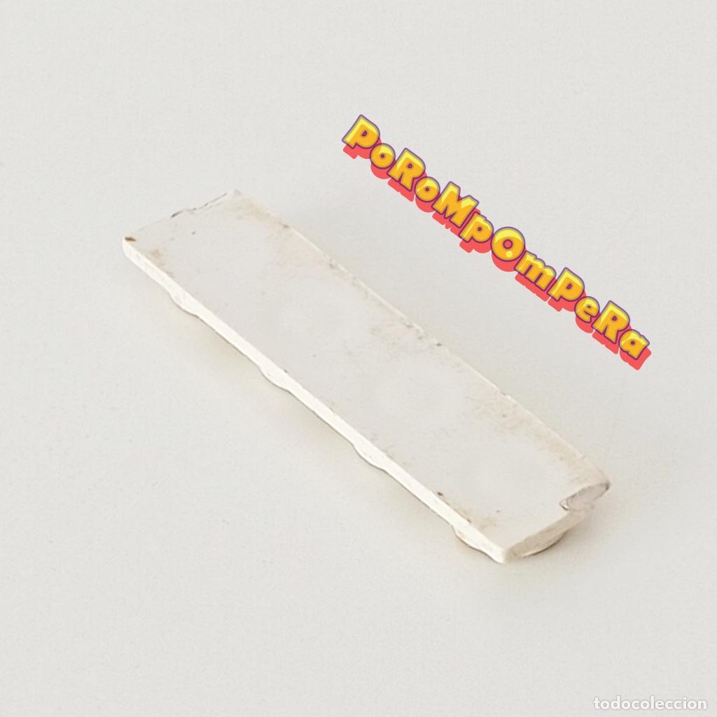 Juegos construcci&oacute;n - Tente: TENTE Placa lisa 1x4 blanca pieza EXIN