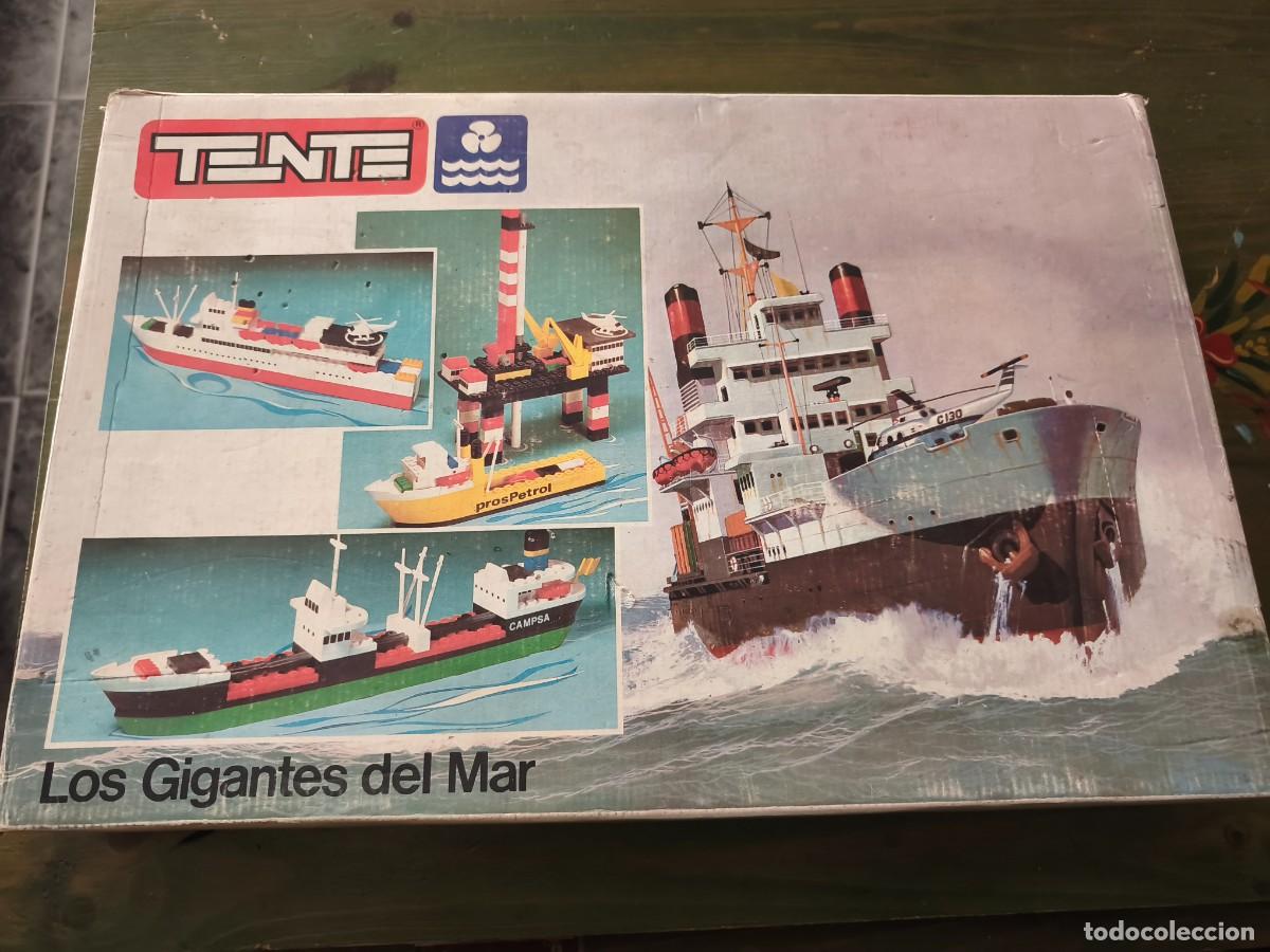 Juegos construcci&oacute;n - Tente: Tente. Los Gigantes del Mar. Ref. 0550. Exin 1978.