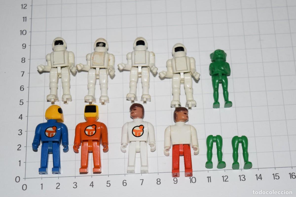 Juegos construcci&oacute;n - Tente: TENTE lote de piezas, figuras, astronautas... - Original, antiguo EXIN, BORR&Aacute;S, otros...&iexcl;Mira fotos!