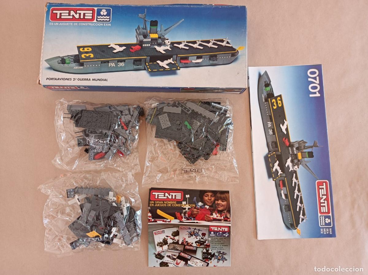 Juegos construcci&oacute;n - Tente: TENTE REF. 0701 PORTAAVIONES J&Uacute;PITER BOLSAS DE PIEZAS SIN ABRIR