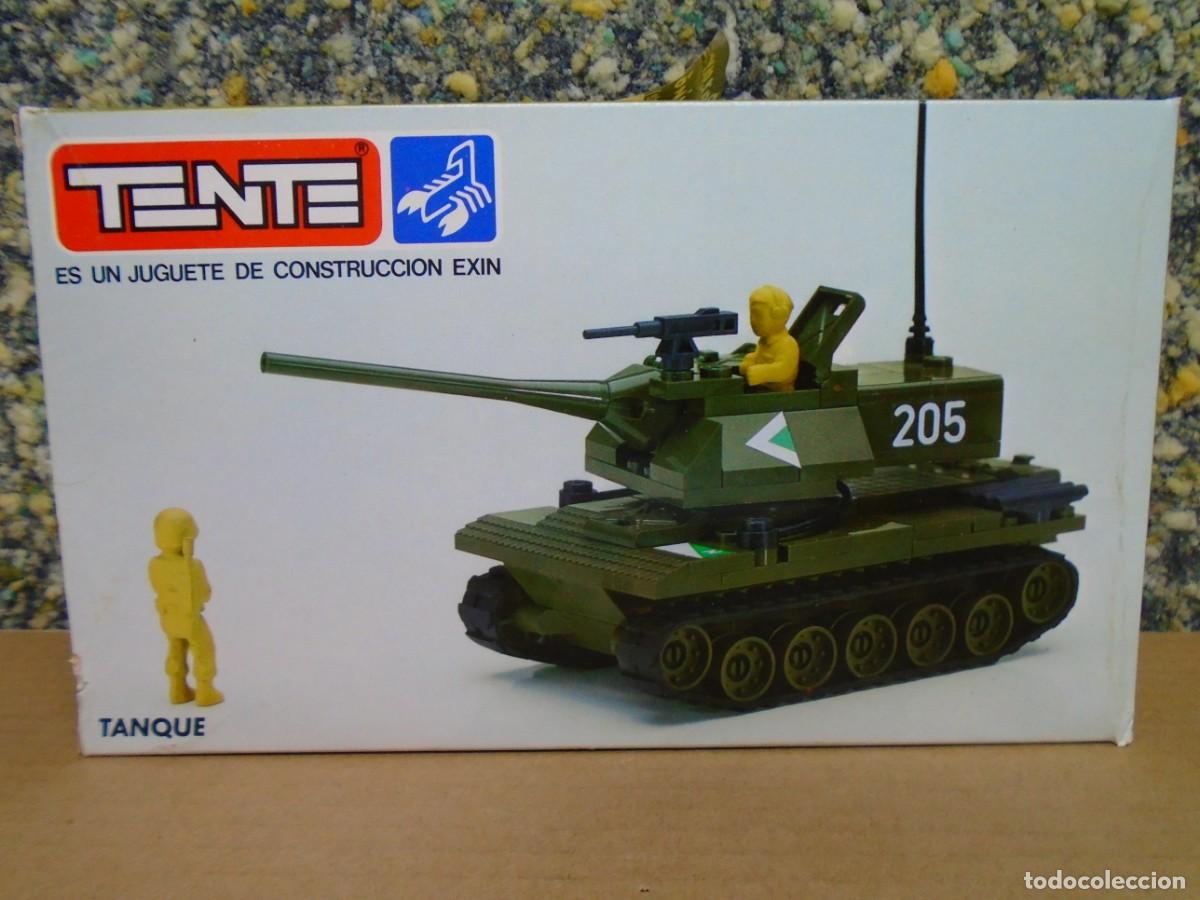 Juegos construcci&oacute;n - Tente: TENTE.TANQUE.REF.0750.NUEVO,CAJA,PAPELES,COMPLETO.EXIN-LINES BROS.