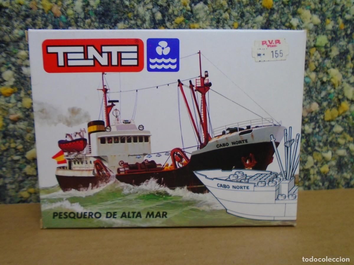 Juegos construcci&oacute;n - Tente: TENTE.PESQUERO DE ALTA MAR.REF.0601.NUEVO,CAJA,PAPELES,COMPLETO.EXIN-LINES BROS.