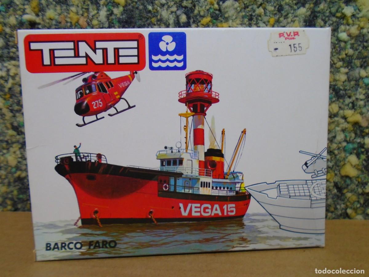 Juegos construcci&oacute;n - Tente: TENTE.BARCO FARO.REF.0602.NUEVO,CAJA,PAPELES,COMPLETO.EXIN-LINES BROS.
