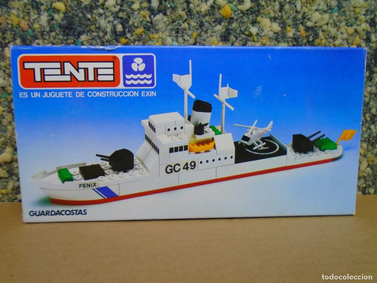 Juegos construcci&oacute;n - Tente: TENTE.GUARDACOSTAS.REF.0618.NUEVO,CAJA,PAPELES,COMPLETO.EXIN-LINES BROS.