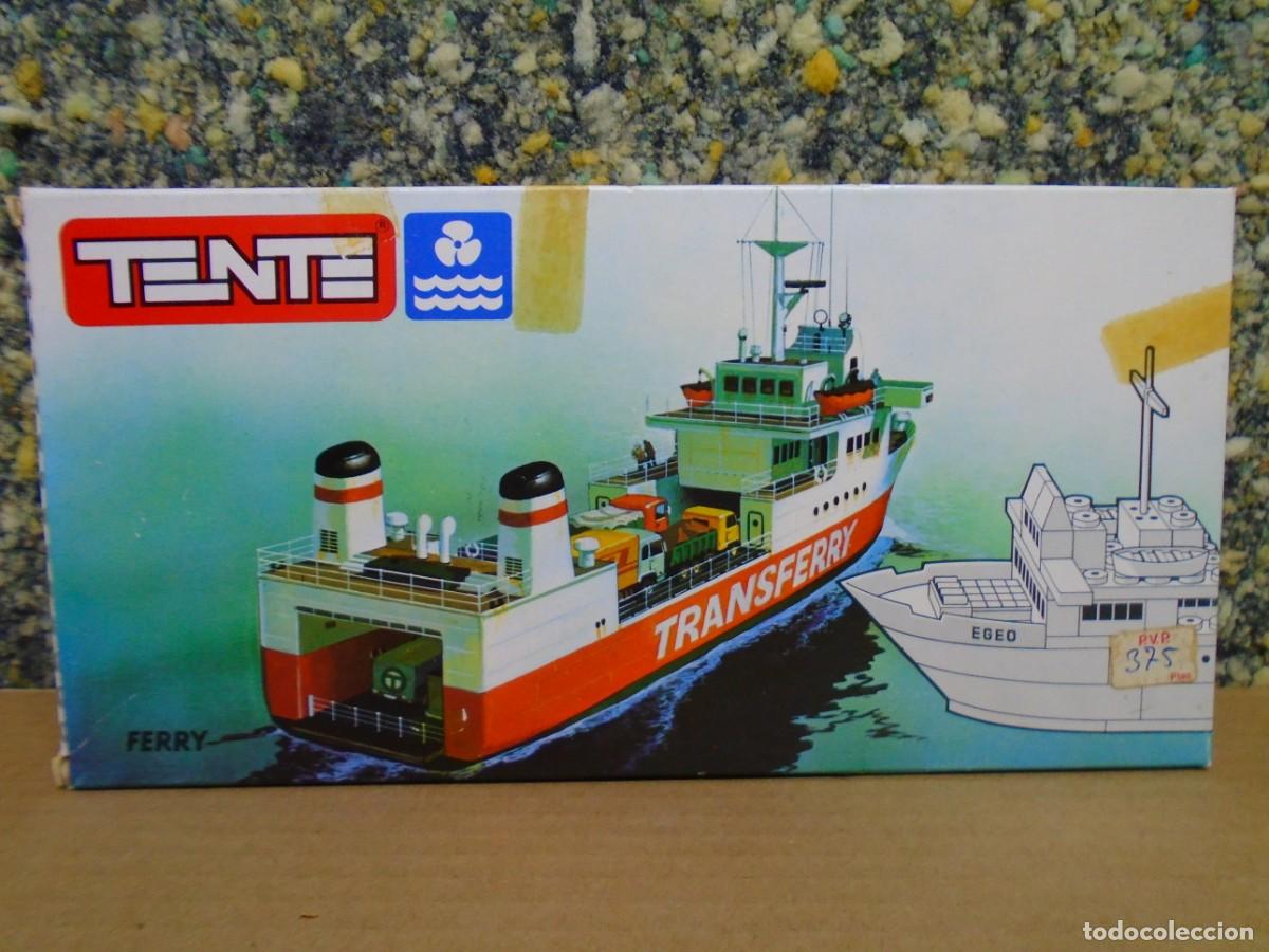 Juegos construcci&oacute;n - Tente: TENTE.FERRY.REF.0614.NUEVO,CAJA,PAPELES,COMPLETO.EXIN-LINES BROS.