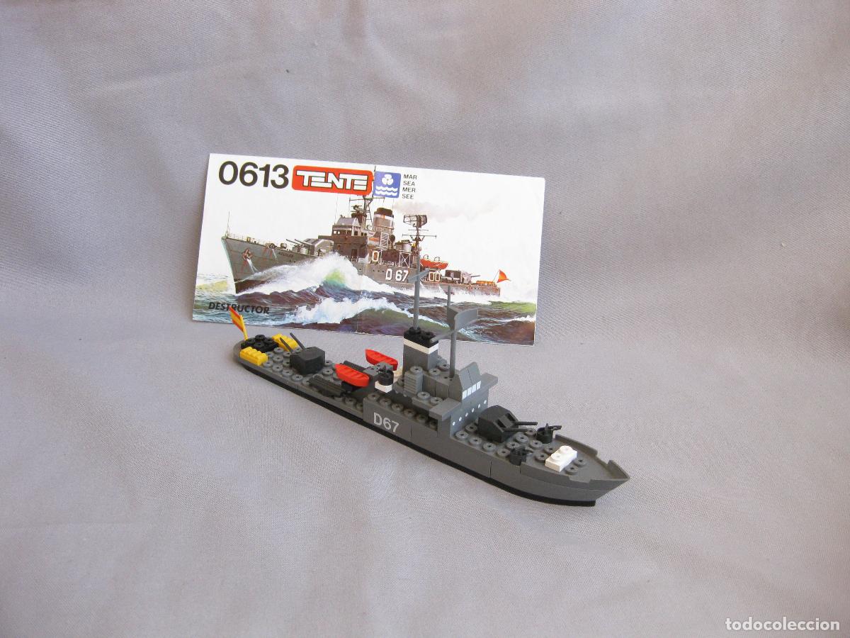 Juegos construcci&oacute;n - Tente: BARCO DESTRUCTOR AQUILES DE TENTE MAR 0613 CON INSTRUCCIONES