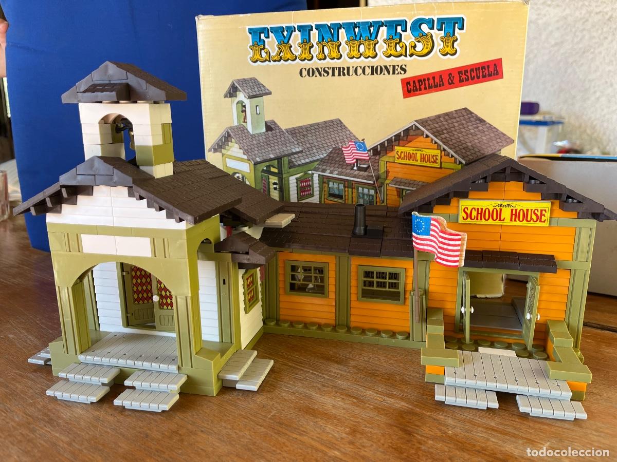 Juegos construcci&oacute;n - Tente: Exinwest Construcciones Capilla y Escuela con figuras