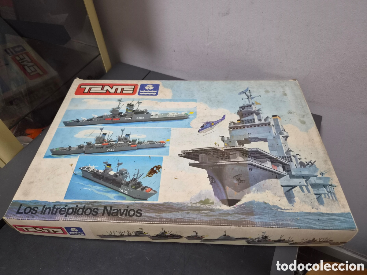 Juegos construcci&oacute;n - Tente: ANTIGUO TENTE LOS INTREPIDOS NAVIOS REF.0551 EN CAJA ORIGINAL COMPLETO