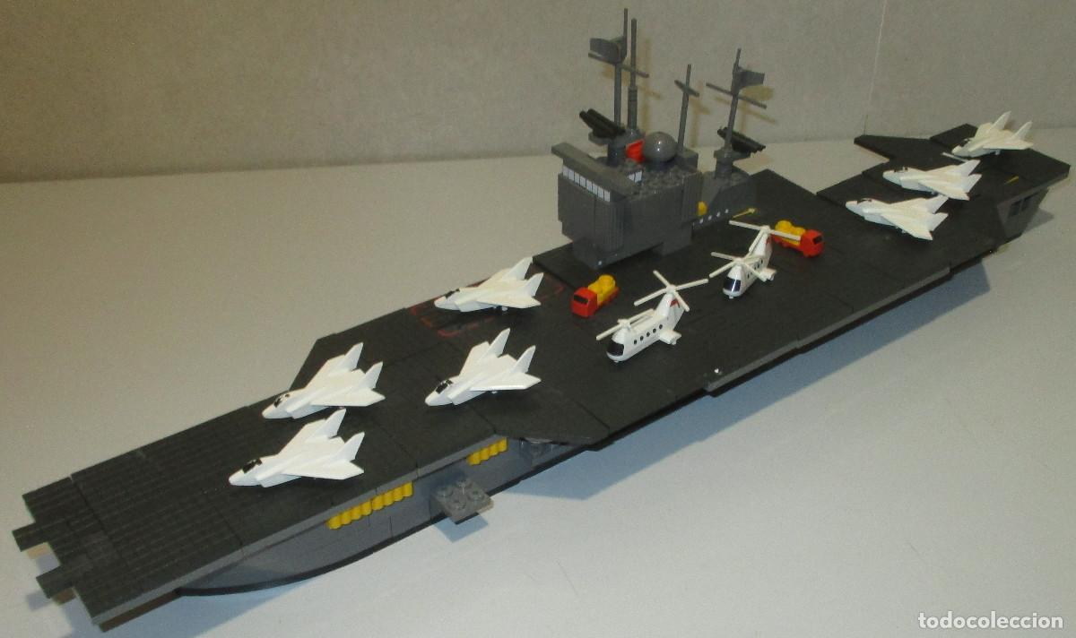 Juegos construcci&oacute;n - Tente: barco, buque, TENTE, EXIN, MAR, OCEANIS, ref 0714 PORTAAVIONES GALAXIE